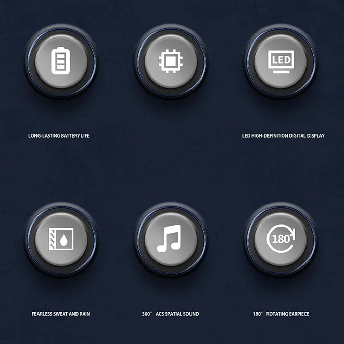 Smart Display Wireless Bluetooth Earbud @ Just ₹299