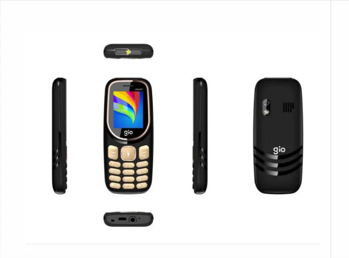 Gio Phone with 1.8 INCH Display, 1100 MAH Battery, Gio SIM Compatable, Basic Keypad Phone @ Just 599