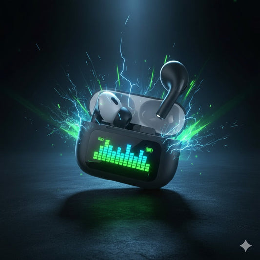 Wireless  Bluetooth Display Earbuds